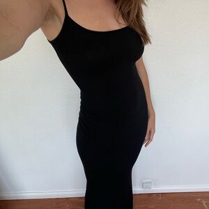 Skims Long Slip Dress